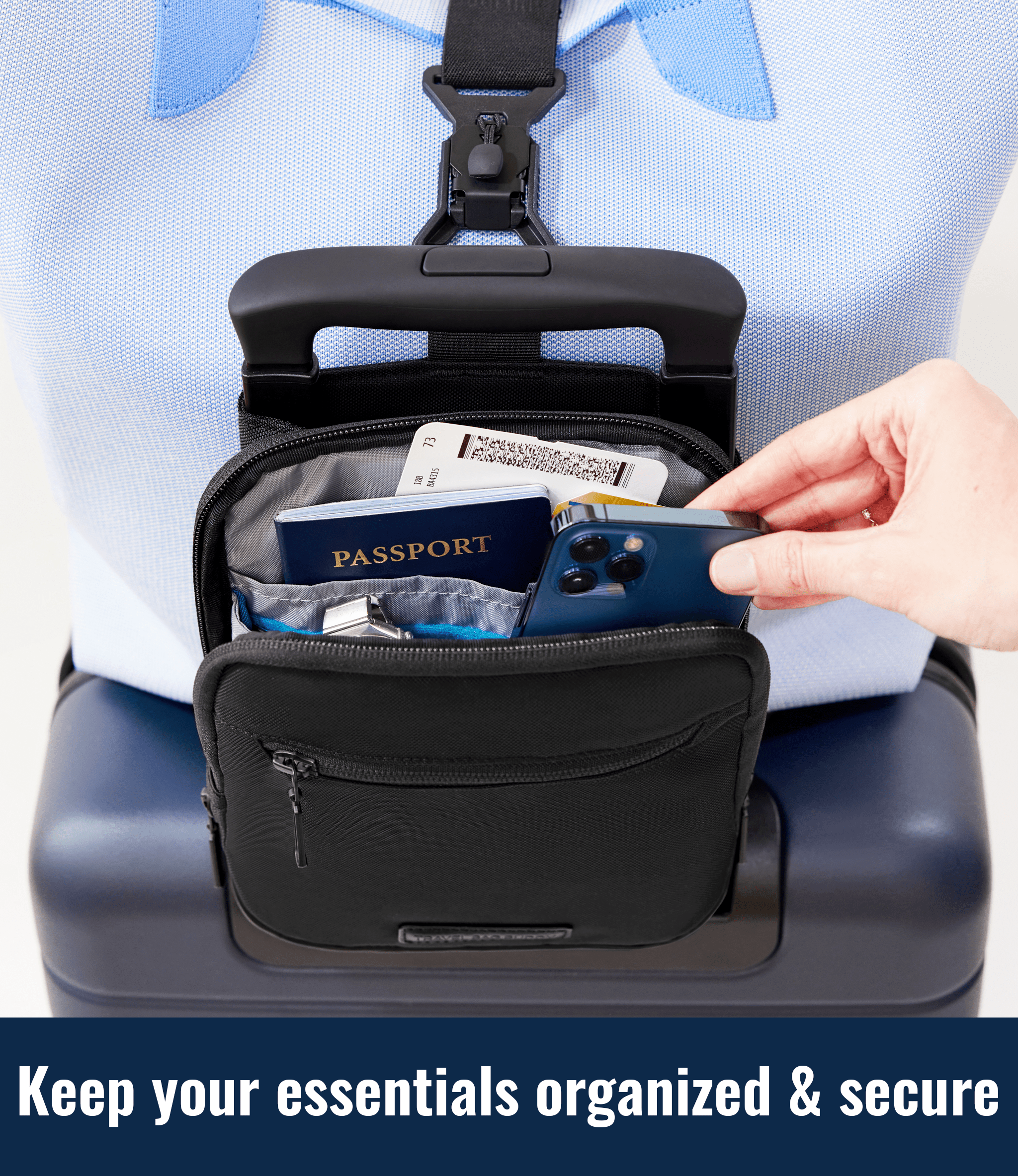 Sling Travel Passport Organizer Case